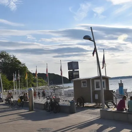 Fewo1846 Intermar - Strandbude - Studioapartment Mit Balkon Und Meerblick Apartmán Glücksburg